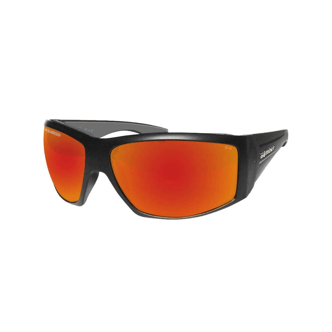 AH111RM Ahi Bomb affordable and flexible red mirrored polarized floating sunglasses AH111RM Ahi Bomb Gafas de Sol Polarizadas Espejo rojo lente Seguridad calificado ANSI Z87+ que flotan