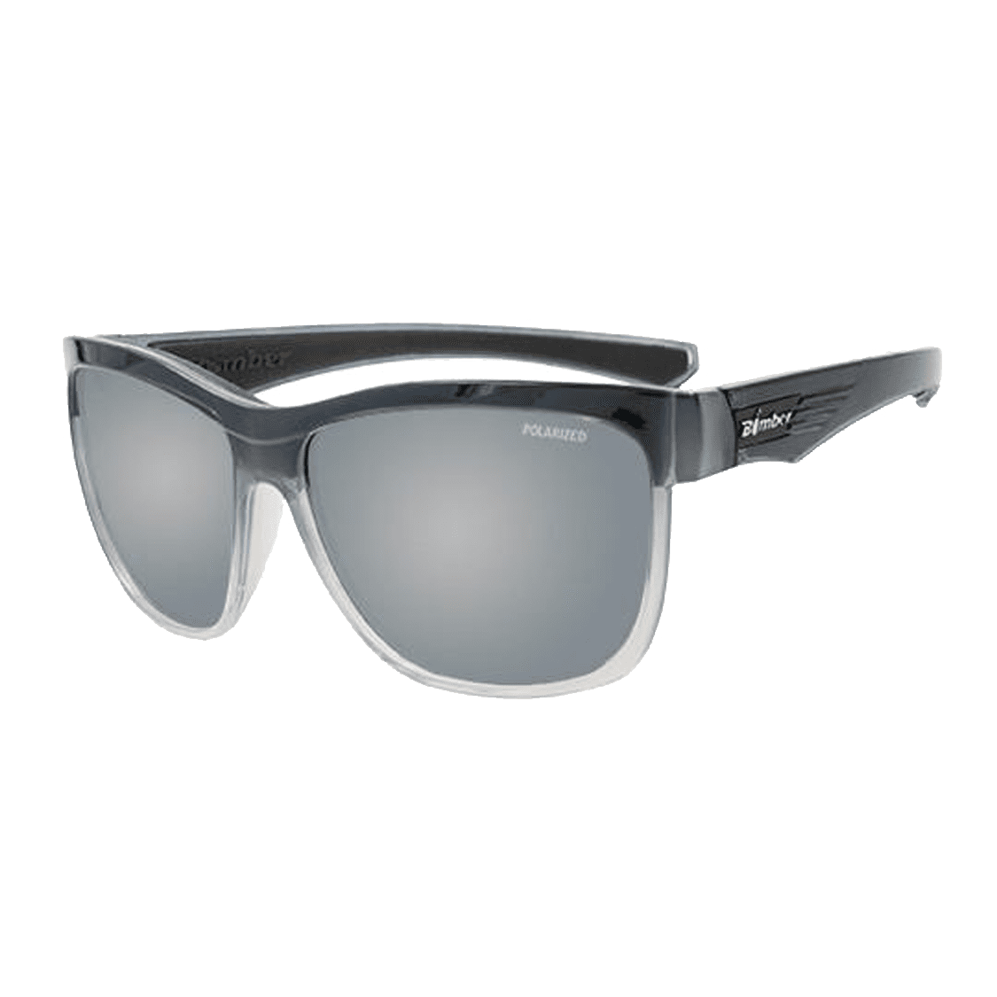 JA114 Jacó Bomb affordable silver mirrored polarized floating sunglasses with crystal frame JA114 Jacó Bomb Gafas de Sol Polarizadas Cristal con Espejo plateado lente UV400 que flotan